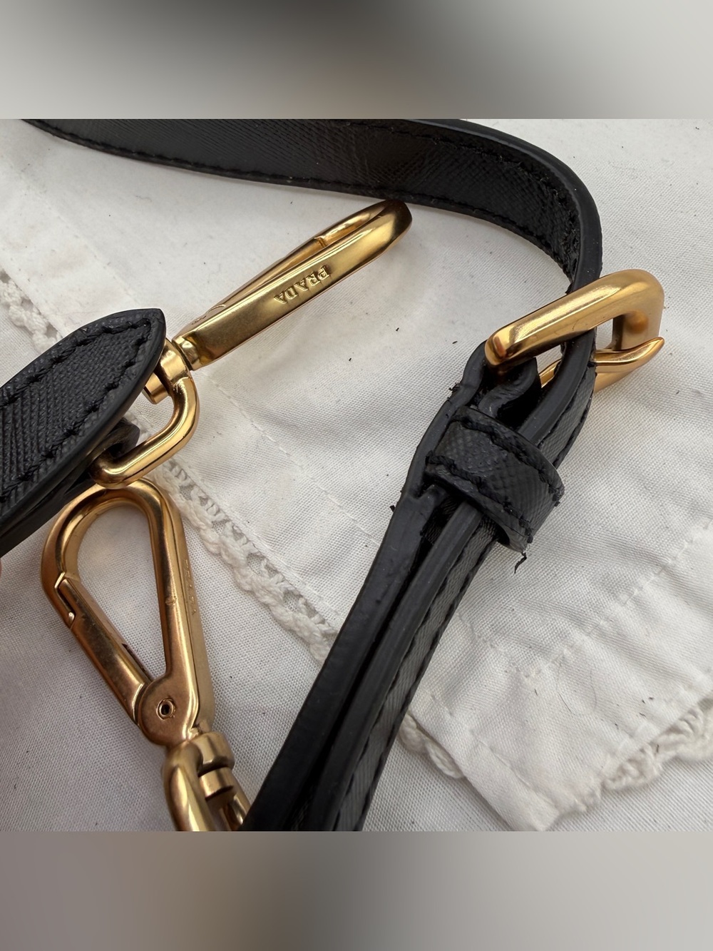 AUTHENTIC Prada purse strap. Black. - Picture 8 of 8